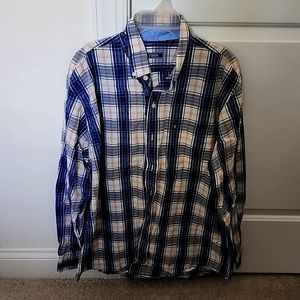 IZOD Dress Shirt Mens LARGE